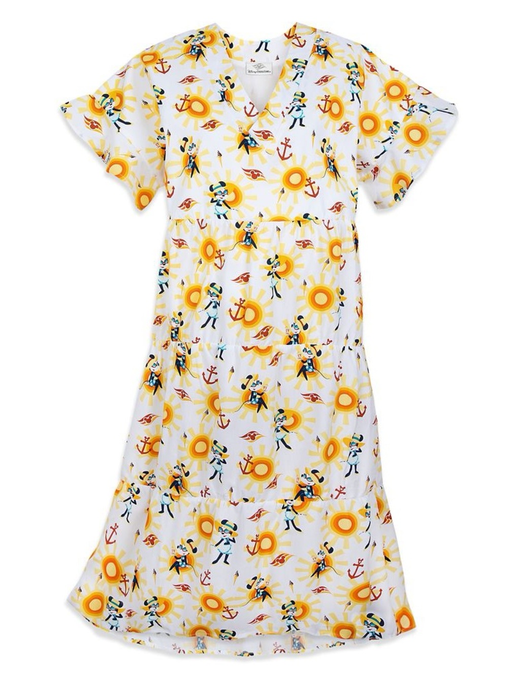 Disney Cruise Line Minnie Mouse Kaftan Resortwear Dress NEW Size XXL